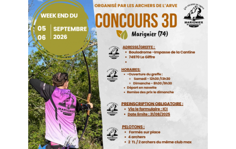 Concours 3D 2026